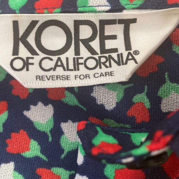 Vintage KORET OF CALIFORNIA Womens blouse - SIZE M - Picture 9 of 14